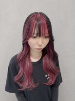 ミー 新宿(MII)&nbsp;ピンク×ブラック/ダブルカラー/髪質改善/新宿/MII/ミイ