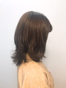 ラボヌールヘアーパルフェ 大宮西口店(La Bonheur hair parfait) レイヤーミディ
