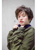 レンジシ オモテサンドウ(RENJISHI omotesando) くせ毛風無造作マッシュショート