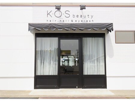 ケーオーエスビューティー(K O S beauty)の雰囲気（白をベースにした外観に、オシャレな内装です♪）