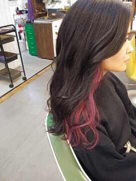 モニカ(Monica) インナーカラーピンク系♪