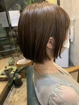 クラク 羽根木店(kuraku)&nbsp;ボブ×ベージュ