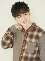 エンタク 新宿(enntaku)&nbsp;かき上げ/ニュアンスマッシュ/サイドパート/韓国マッシュ[新宿]