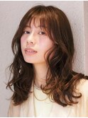 【酸性デジタルパーマ】で作るゆるい巻き髪スタイル