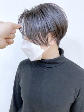 モリオ フロム ロンドン 成増店 【morio成増／ムラマツ】大人かわいいツーブロックショートボブ