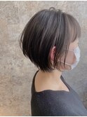 20代30代40代大人ナチュラル切りっぱなしストレートショートボブ