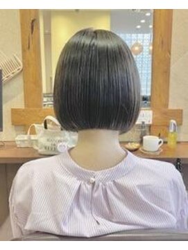 アルバ ヘアリゾート(ALBA) 【ALBAさわ】首元がキレイなボブ　☆★