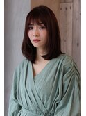 内巻きボブ