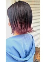 ジプソ(Gypso Hair salon) 裾カラーブリーチ×ピンク