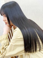 アーダー(ADER) 20代30代髪質改善ロイヤルストレート☆ストレートパーマ艶感