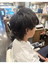 ヘアーデザイン ソレイユ 久米川店(Hair Design SOLEIL) ウルフ×ニュアンスパーマ
