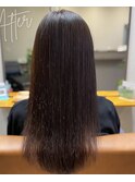 髪質改善ストレート