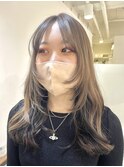 【kento限定カラー】レイヤーカット/ハニーベージュ