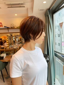 ロンドプロフィール 浦和(Lond profil) 浦和ショートヘアショートカット白髪ぼかし白髪染めボブ40代50代