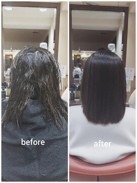 ネオリーブチノ 登戸店(Neolive cino) 【美髪縮毛矯正】シルクストレート 艶髪
