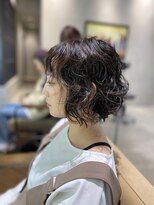 ベイショア(Bay Shore NY)&nbsp;Bayshore-yukaカジュアルパーマスタイル