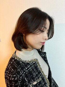 ケンジ 洋光台(KENJE) 韓国風ショートボブ/2wayバング/上品ヘア