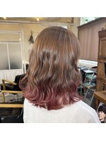 ボアップ(boappu)&nbsp;裾カラー大人気です！