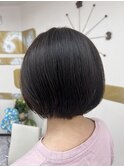 お手入れ簡単ボブ