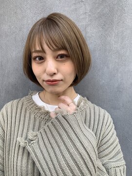ハローバイシー 仙台(Hello by Sea) 丸みショート/大人可愛いショートボブ/愛されショート/ショート