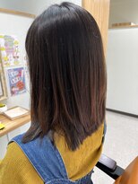 アルバ(aLba)&nbsp;【村上　慶太】ツヤ髪ミディアム　《江坂駅/ツヤ髪ミディアム》