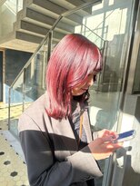 ヲタク(wotaku.)&nbsp;レッドカラーカシスカラーチェリーレッドボルドーカラー暖色艶髪