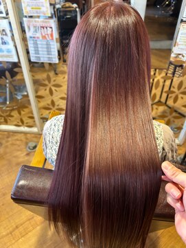 オーバルヘアー ルポ(OVAL hair repos) 髪質改善トステアカラー