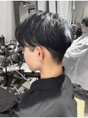 men's hair ☆ 毛流れセンターパートスタイル
