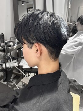エニー 栄(Any) men's hair ☆ 毛流れセンターパートスタイル