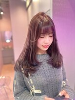 セシル(SECYL) 春カラー　ハッシュレイヤー　小顔　おくれ毛カット　韓国