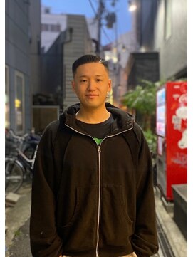 クフィア メンズフェード カンポ 天王寺(CUFFIA MENSFADE CAMPO) 7：3ハードパート