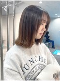 《sheer /稲葉》#髪質改善縮毛矯正#ミディアムボブ