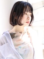 エムスラッシュフィール 東戸塚(M.SLASH FIEL)&nbsp;切りっぱなし/ぱっつん/前下がり/アッシュブラウン/FIEL東戸塚