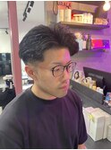 30代40代におすすめ　ツーブロックショートスタイル