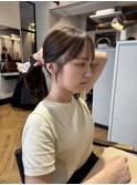 小顔顔周りカット／檜谷
