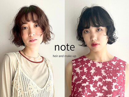 ノート(note)の写真