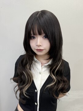 ベルグローアルファ(BELLE GROW ALPHA) インナーカラー&羽エクステ