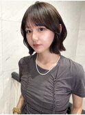 トレンド韓国ボブくびれボブレイヤーボブタッセルボブ表参道渋谷