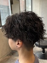 ハッシュタグネイビー 仙台駅前店(#NAVY) ツイストスパイラル仙台美容室波巻きシャドウパーマサーフカール