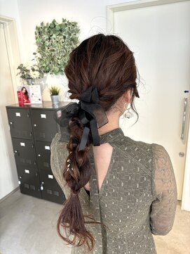 フリック 堺東店(FLICK) 編みおろし/ヘアセット/ロング/堺東