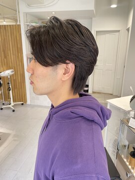 メンズカット/ニュアンスパーマ/たまプラーザ