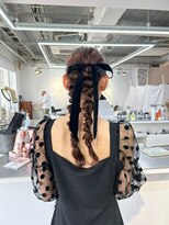 ノート(note)&nbsp;ポニーテールアレンジ