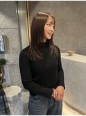 オリーブベージュ×レイヤー