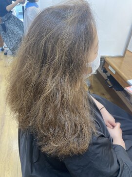 ピュアルーム 市原市八幡宿店(Pure Room) カット+コテ巻きマシュマロデジカール+marbb