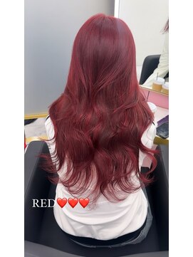 ジュイル シブヤ(JEWIL SHIBUYA) ブリーチなしダブルカラーで理想の赤髪作ります!