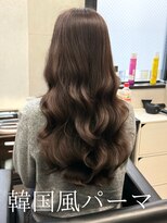 エース 梅田(ace)&nbsp;コテ巻き風パーマ /韓国風パーマ/デジタルパーマ/レイヤーカット