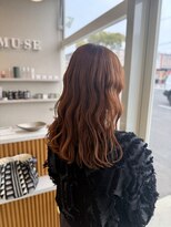 ミューズ 守山店(MUSE) 【MU-SE守山店】韓国ヘア×オレンジカラー