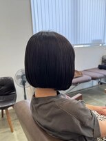 ビズヘアー グランバース(bisou hair grandbase)&nbsp;切りっぱなしボブ