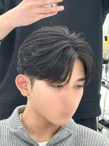 メンズヘアセンス 渋谷(MEN'S HAIR SENSE)&nbsp;ニュアンスパーマ/センターパート/メンズ/眉毛/フェザーパーマ