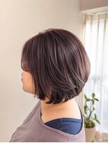 モック 蒲生四丁目店(moc)&nbsp;女性らしいフェミニンなショートスタイル